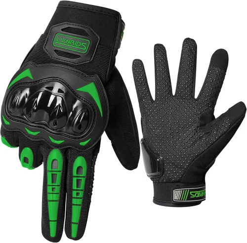 Guantes de motocicleta con pantalla táctil para hombres y mujeres, guantes de carreras para motocross, BMX, ATV, MTB, ciclismo