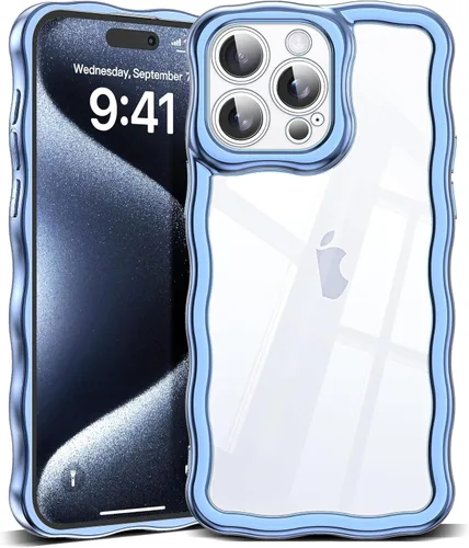 Miniatura 87 de SKYLMW Compatible con iPhone 6s Plus/6 Plus Case de 5.5", Linda Kawaii Marco Ondulado Rizado Forma de Marco Funda de Silicona Suave Resistente a