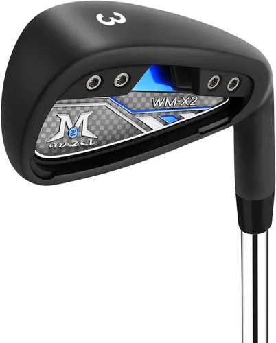 Miniatura 17 de MAZEL WM-X1/2 Hierros individuales para palos de golf para hombres 1,2,3,4,5,6,7,8,9, Pitching Wedge, Approach Wedge, Sand Wedge con ejes