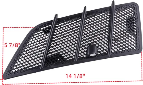 Miniatura 5 de 1648804305 1648804405 Par de cubiertas de rejilla de ventilación de aire para Mercedes W164 ML350 ML450 ML550 ML63 AMG GL320 GL350 GL450 GL550 Clase