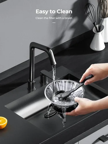 Miniatura 5 de Máquinas de exprimir, exprimidor HOUSNAT para frutas y verduras enteras con ajuste de 3 velocidades, versión mejorada con motor de 400 W