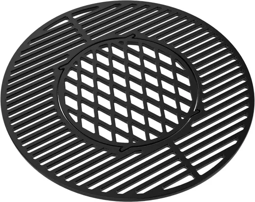 onlyfire Rejilla de hierro fundido Rejilla de repuesto Gourmet BBQ System para Weber 22inch Kettle Charcoal Grills