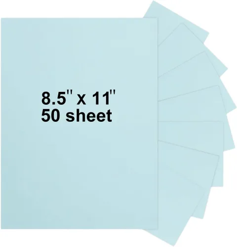 Miniatura 16 de 40 Sheets 8.5" x 11" Black Cardstock, Heavyweight Cardstock Sheets Blank Invitation Paper Greeting Cards Printable, 74lb Cover 200 GSM