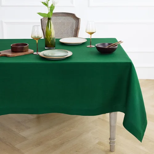 Miniatura 10 de Solino Home Mantel cuadrado de lino rojo de 52 x 52 pulgadas, mantel Fete de lino 100% puro, lavable a máquina para el 4 de julio
