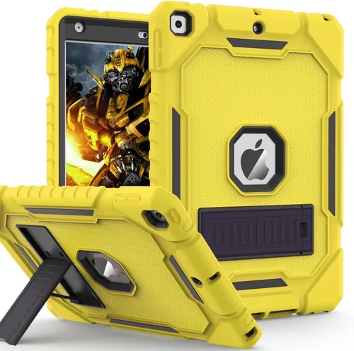 Miniatura 12 de ZoneFoker Funda para iPad de 9ª/8ª/7ª generación 2021/2020/2019 (10.2 pulgadas), Resistente de Servicio Pesado Grado Militar a Prueba de Golpes