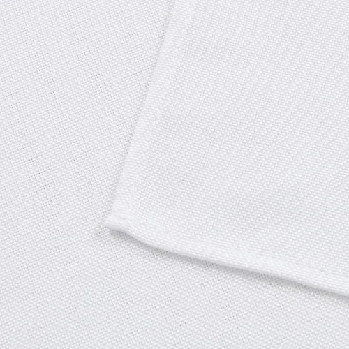 Miniatura 5 de Hiasan Mantel rectangular de lino sintético, resistente a las arrugas y a las manchas, mantel lavable para cocina, comedor, funda de mesa de Blanco