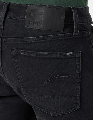 Miniatura 5 de G-Star Raw Pantalones cortos de mezclilla ajustados 3301 para hombre