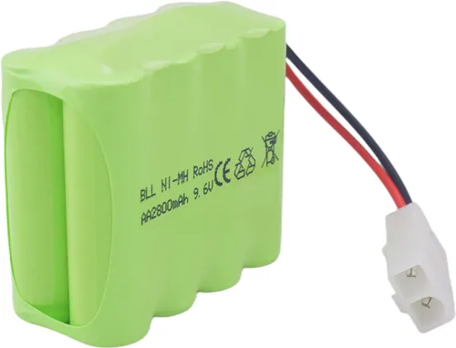 Miniatura 6 de AA 9.6V 2800mah RC Battery Pack con Tamiya plug con cable de carga USB para tanques de juguete Departamento de Ingeniería de cama plana