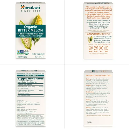 Miniatura 7 de Hierbas puras de melón amargo Himalaya, B001F0R04I, 1, 1