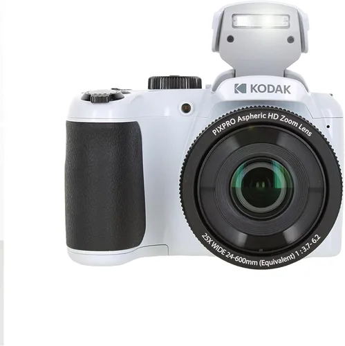 Miniatura 2 de Kodak PIXPRO AZ255 - Cámara digital (blanco) Sensor de 16 MP, zoom óptico de 25x, lente gran angular de 0.94 pulgadas y estabilización óptica