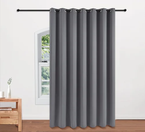 Miniatura 136 de PI Cortinas opacas para dormitorio, tratamiento de ventana con aislamiento térmico de anillo superior, cortinas oscurecedoras de habitación