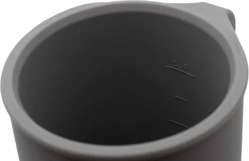Miniatura 5 de Taza de café de silicona de grado alimenticio con asa, portátil, plegable, sin BPA, apta para lavavajillas y microondas, 12 onzas (verde, 1 unidad)