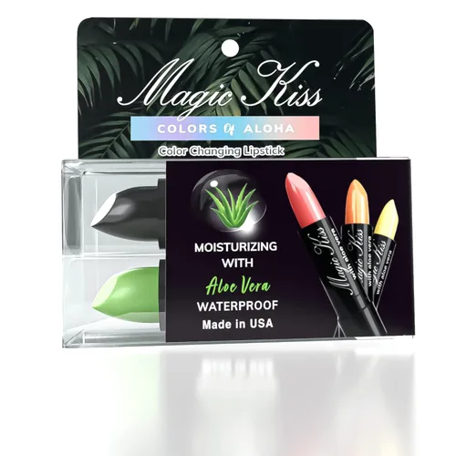 Miniatura 15 de Magic Kiss Juego de pintalabios mate que cambia de color, hidratante nutritivo de larga duración, bálsamo labial mágico que cambia