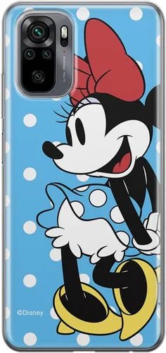 ERT GROUP Caja del teléfono móvil para Xiaomi REDMI Note 10/10S Original y con licencia oficial Disney Patrón Minnie 034 adaptado de manera óptima a