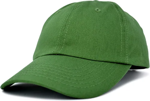 Miniatura 33 de DALIX Gorra de béisbol para papá, lisa, para hombre, mujer, algodón, ajustable, en blanco, sin estructurar, suave