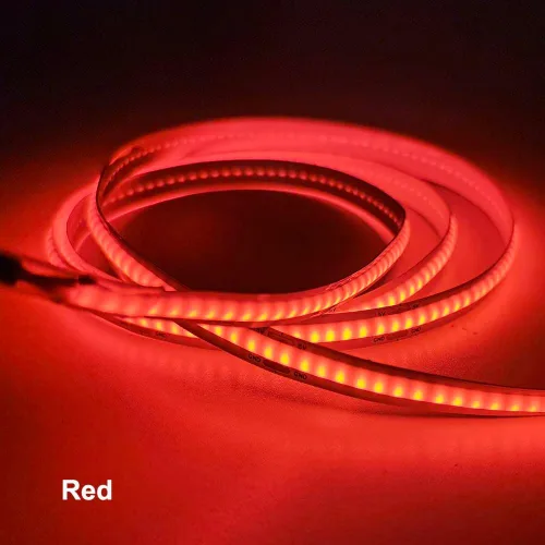 Miniatura 3 de Tira de luces LED COB de 3.28 pies, 3.3 ft, 320 LED, alimentada por USB, tira de luz de alta densidad para retroiluminación de TV, dormitorio, Rojo