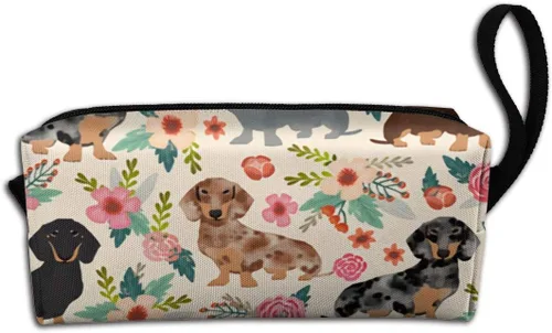 YISHOW Divertida bolsa de maquillaje adorable bolsa de cosméticos de viaje, estuche organizador de artículos de tocador, regalo para mujeres,