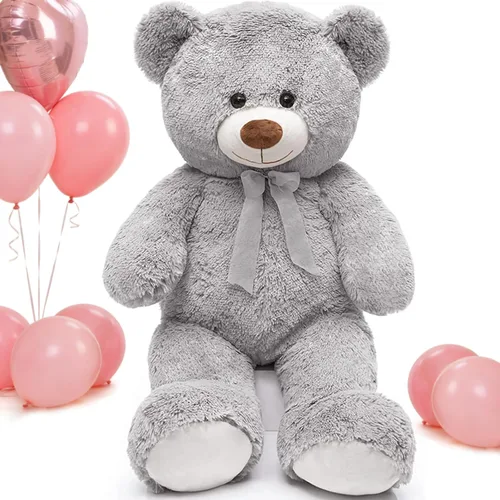 Miniatura 9 de MorisMos Oso de Peluche Gigante Animal de Peluche 3 pies, 36 pulgadas, Oso de Peluche Grande para Decoración de Baby Shower, Animal de Peluche