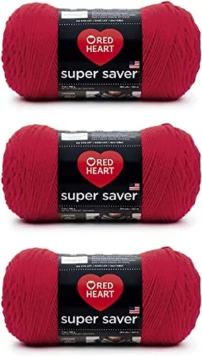 Miniatura 115 de Red Heart Hilo Super Saver, paquete de 3, estampado artístico, 3 unidades Estampado De Artista