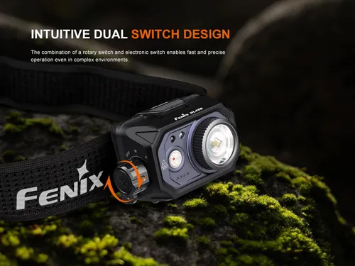 Miniatura 3 de Fenix HL45R - Linterna frontal de haz ajustable de 1000 lúmenes, recargable, combustible dual AAA, detección de gestos, reflector, foco, luz roja