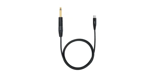 Miniatura 4 de Shure WA303 Cable de guitarra estándar de 2 pies con conector de 1/4 en cada extremo