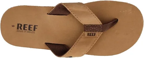 Miniatura 2 de Reef Chanclas suaves de cuero para hombre, Bronce