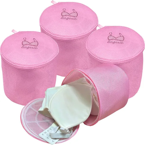 Miniatura 11 de 10 bolsas de lavandería de malla para lavado, bolsas de lavandería duraderas de doble capa de malla de panal para ropa delicada, 12 x 16 pulgadas 10