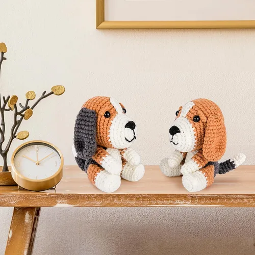 Miniatura 4 de Kit de ganchillo Crochetta para principiantes, kit de ganchillo para principiantes para adultos con videotutoriales paso a paso, kits de animales