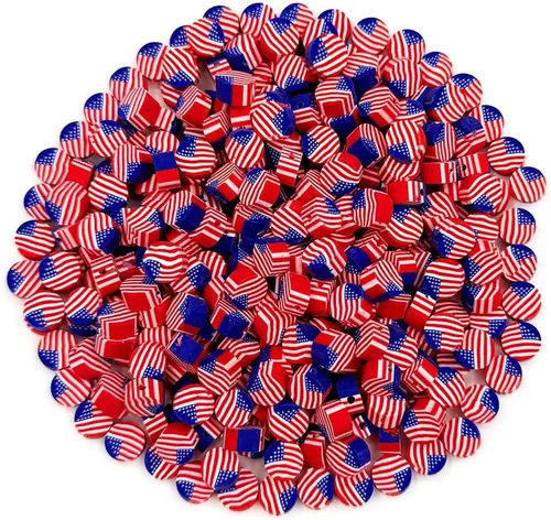 Miniatura 9 de 200 cuentas de arcilla polimérica de flores, cuentas espaciadoras de flores mixtas para hacer pulseras, collares, joyas