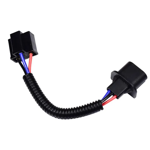 Miniatura 5 de Adaptador de extensión H13 9008 a H4 9003, arnés de cableado, conectores de conectores de conversión de faros delanteros para Jeep Wrangler JK TJ