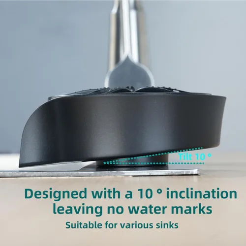 Miniatura 5 de Enjuagadora de vidrio 2 en 1 para fregadero de cocina, lavadora de vasos giratoria de 360 grados de alta presión con pistola rociadora extraíble