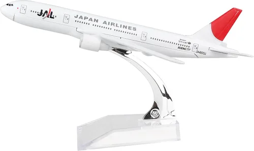 24-Hours Japan Airlines B777 Modelo Aviones Aleación Metal Modelos de Aviones Fundido a Presión 1:400