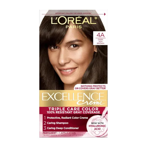 Miniatura 43 de L'Oreal Paris Excellence Crème - Tinte permanente para el cabello, color de cabello de triple cuidado, complejo Pro-Keratine para una cobertura