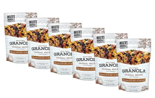 Miniatura 14 de NutHouse! Granola Company - Granola de receta original prémium Certificado sin gluten, sin OMG, Kosher Vegana, sin soja Bolsa de 12 onzas