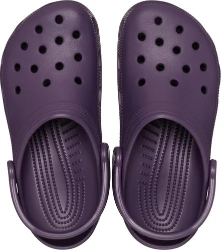 Miniatura 3 de Crocs - Zuecos clásicos unisex, Dark Iris, talla 7 EE. UU. para hombre