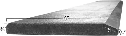 Miniatura 6 de Titan Attachments Cucharón de acero al carbono endurecido sin pintar