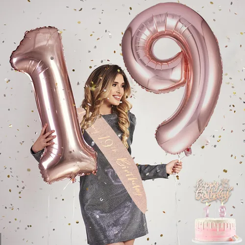 Miniatura 79 de Decoraciones de cumpleaños de 30 años para ella, banda y corona de cumpleaños de 30 años, adorno para pastel de cumpleaños y velas, tarjeta