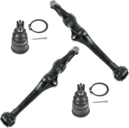 Miniatura 60 de TRQ Brazo de control delantero superior e inferior con rótula juego de 4 piezas compatible con Land Rover Range Rover 2003-2012