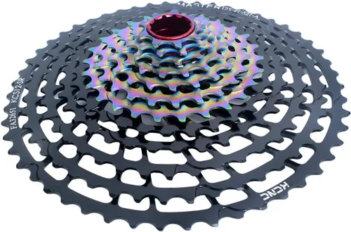 Miniatura 3 de KCNC Mountain E-Bike Cassette de bicicleta 12 velocidades 9-52T para Sram XD Eagle XX1/XO1/GX 12s Uso más ligero solo 11.53 oz (negro)