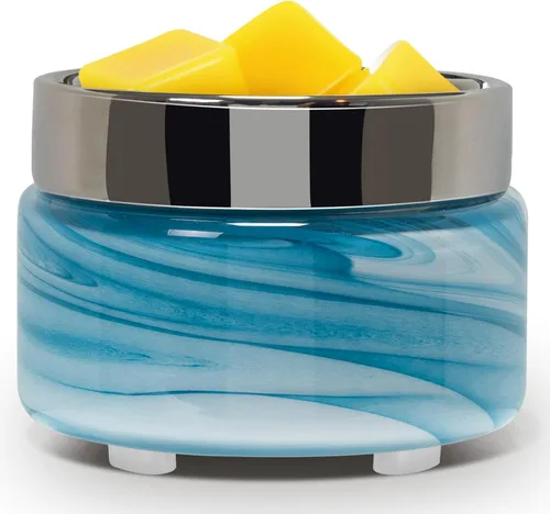 Miniatura 13 de EQUSUPRO - Calentador de cera para derretir cera perfumada, calentador eléctrico de cera de cerámica 4 en 1, quemador de cera de fragancia