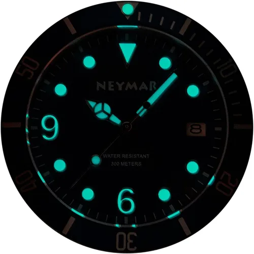 Miniatura 2 de NEYMAR 415mm Mens Automatic Watch 300m Diver Watch 200m Stainless Steel Watch