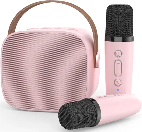 Miniatura 11 de Mini máquina de karaoke, juguetes divertidos, regalos de cumpleaños de Navidad para niños de 4 a 12 años, niñas, niños, adultos, juguetes
