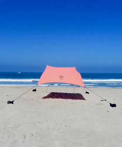Miniatura 2 de Neso Tienda de Campaña Portátil para Playa Refugio Solar con Anclaje de Arena - Toldo Ligero de Sombra para Playa - Fácil Instalación para Salidas
