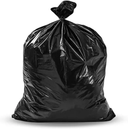 Miniatura 7 de Veska Bolsas de basura de 33 galones, enormes 100 bolsas con lazos, bolsas de basura negras grandes de 30 galones, 32 galones, bolsas de basura