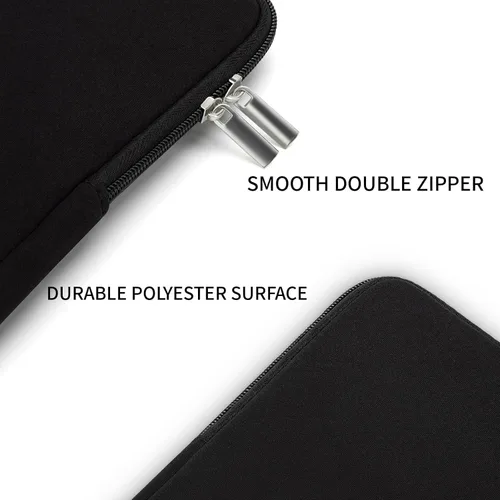 Miniatura 3 de RAINYEAR - Funda protectora para portátil de 11 a 11,6 pulgadas, funda de transporte suave, con cremallera, con bolsillo para accesorios, compatible