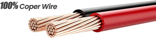 Miniatura 2 de Cable de alimentación de CC, cable de alimentación de 14 AWG CC de 0.217 in x 0.083 in macho a cable desnudo, cable de reparación de cable
