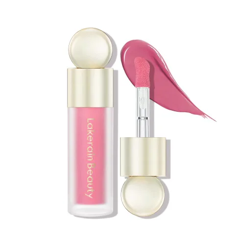 Barra de Rubor Líquida para Mejillas, Crema de Terciopelo Suave para Rubor de Tinte Facial, Rubor Natural Mate Rosa Rojo para la Piel, Maquillaje 2#