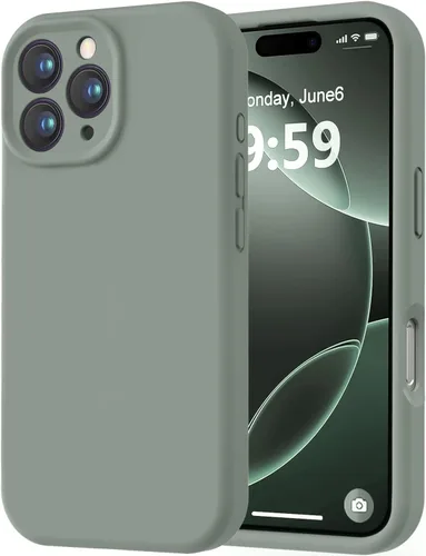 Miniatura 112 de LOVE 3000 Compatible con Funda para iPhone 15, [Cámara de Cobertura Completa de Silicona Suave] [Protección contra Caídas de 8 pies], Forro de Negro