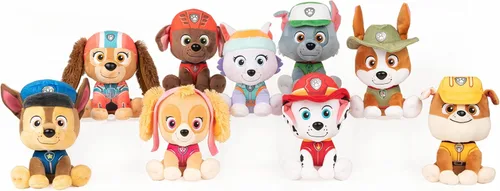 Miniatura 8 de GUND - Peluche oficial de PAW Patrol Everest en uniforme de rescate en nieve característico, animal de peluche para edades de 1 y en adelante, 15,2