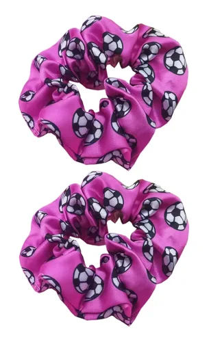 Miniatura 4 de Bandas elásticas para el pelo de fútbol para mujeres y niñas, accesorios para el pelo de fútbol, accesorios elásticos para cola de caballo, paquete